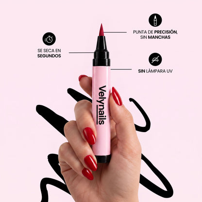 5 esmaltes en rotulador sin lámpara UV | Velynails™
