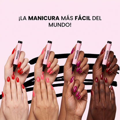 5 esmaltes en rotulador sin lámpara UV | Velynails™